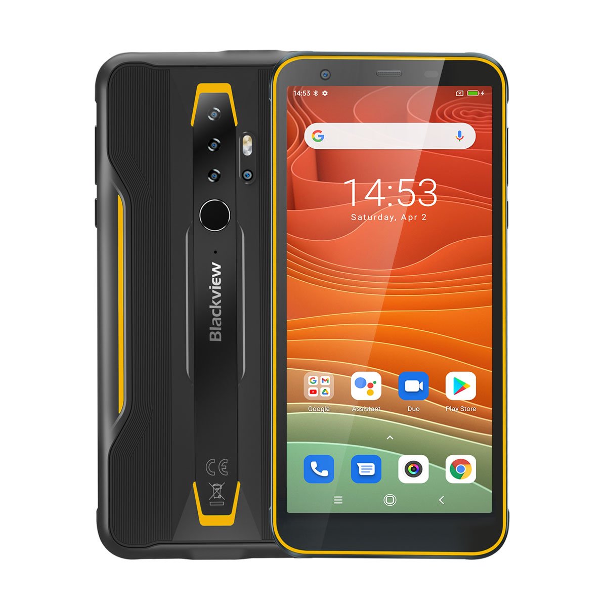 5.7 Inch Screen Wireless Charging Fingerprint Blackview BV6300 Pro Rugged Smart Phone with NFC